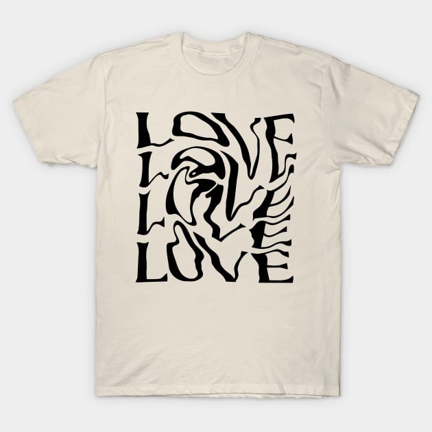 love T-Shirt by Made1995